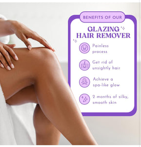 Organic Hair Removal Glaze® with Lavender (2 Pack)