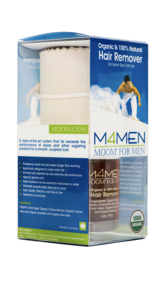 MOOM For Men Hair Removal System Kit (6oz)